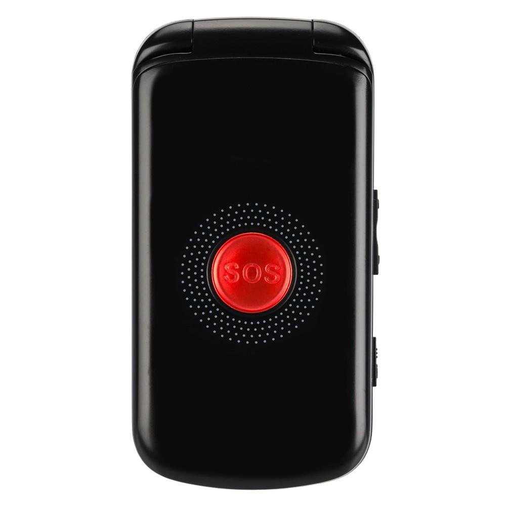 Celular DL YC-130, Tela 2.4´, Câmera, Rádio FM, MP3, Dual Chip, Botão SOS, Desbloqueado - Preto