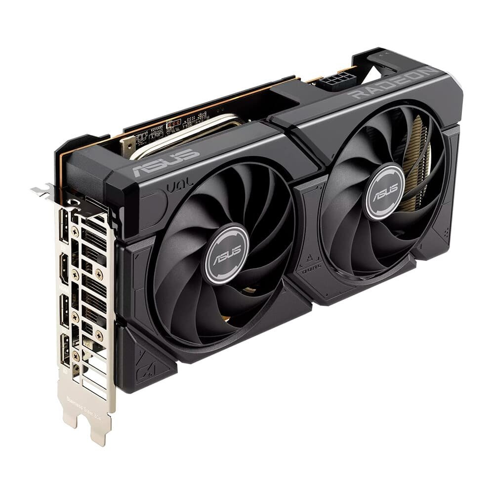 Placa de Vídeo DUAL RX 7600 O8G | KaBuM!