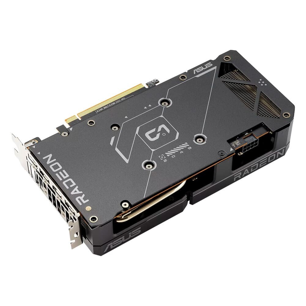 Placa de Vídeo DUAL RX 7600 O8G | KaBuM!