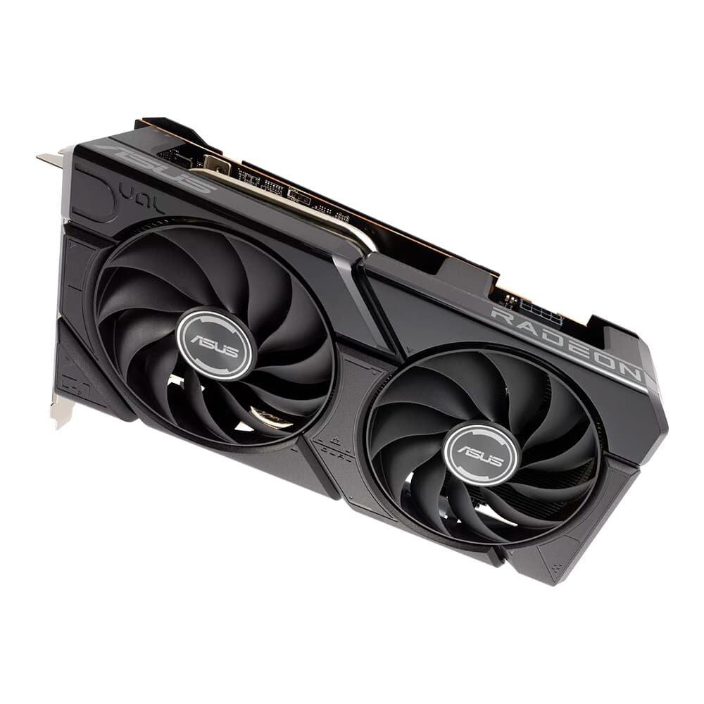 Placa de Vídeo DUAL RX 7600 O8G | KaBuM!