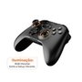 Controle Husky Hunter, Sem Fio, Compativel com PC/Android/iOS, 24 Botões Programáveis, RGB, Preto - HJK002PT