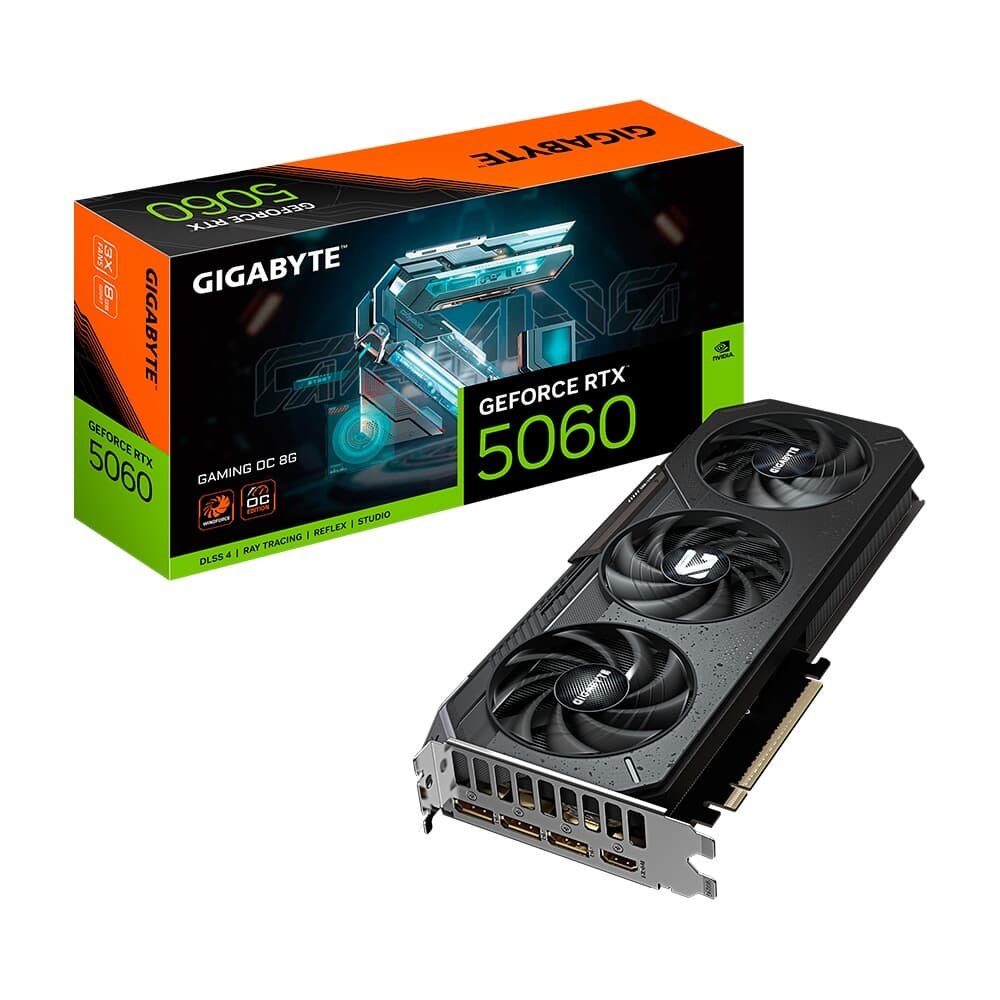 GIGABYTE GeForce RTX 5060 8G LP 新品 Placa de Vídeo Gigabyte RTX 5060 Gaming | KaBuM!