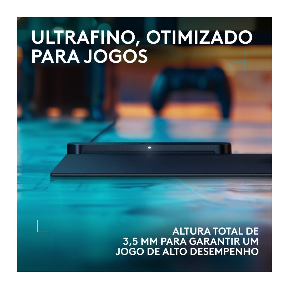 Mousepad Logitech G POWERPLAY 2, Carregamento sem Fio, Carregamento via USB-A, Compatível com a Tecnologia LIGHTSPEED - 947-000002 Mousepad Logitech G POWERPLAY 2, Carregamento sem Fio, Carregamento via USB-A, Compatível com a Tecnologia LIGHTSPEED - 947-000002