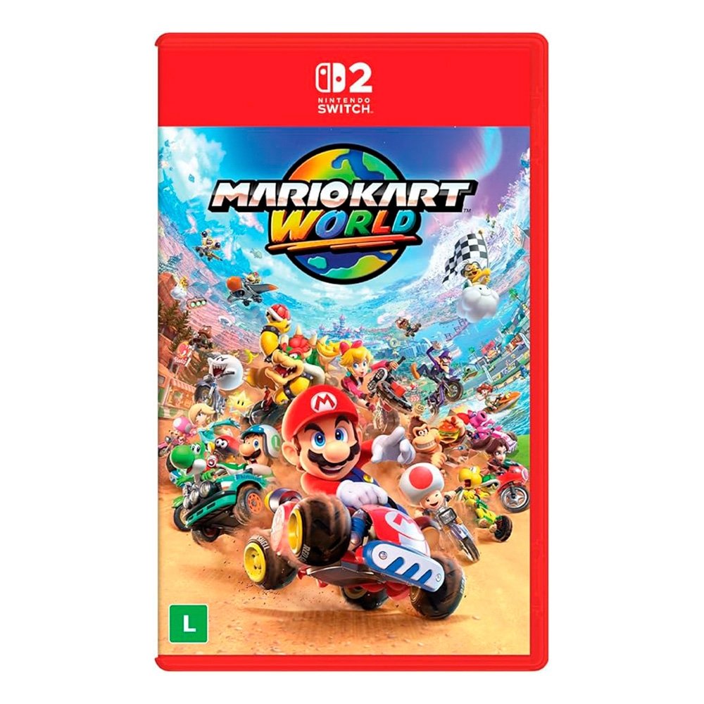 Nintendo Switch Mario Kart World (Nintendo Switch2) Jogo Mario Kart World, Nintendo Switch 2 | KaBuM!