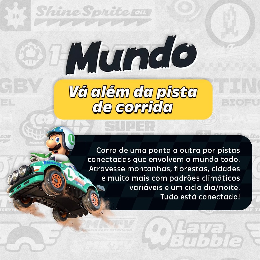Jogo Mario Kart World, Nintendo Switch 2 | KaBuM!