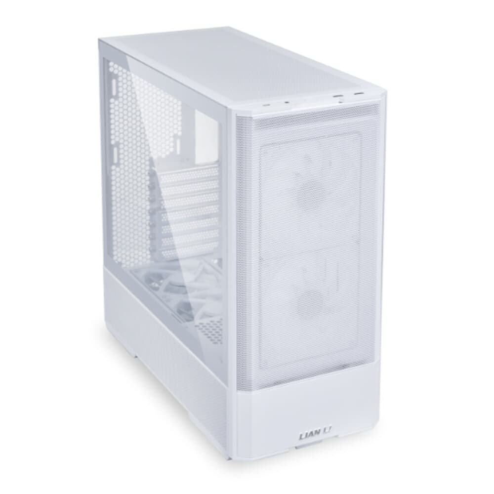 Gabinete Gamer Lian Li Lancool 207 RW, Mid Tower, ARGB, ATX, Lateral em Vidro Temperado, 4x FANs, Branco - LAN207RW