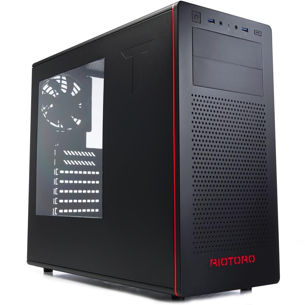 Gabinete RIOTORO ATX Window 2 Fan CR480