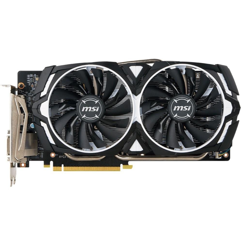 Placa de Vídeo VGA NVIDIA MSI GEFORCE GTX 1060 Armor OC 6GB DDR5 192Bits GTX 1060 ARMOR 6G OCV1 Placa de Vídeo VGA NVIDIA MSI GEFORCE GTX 1060 Armor OC 6GB DDR5 192Bits GTX 1060 ARMOR 6G OCV1