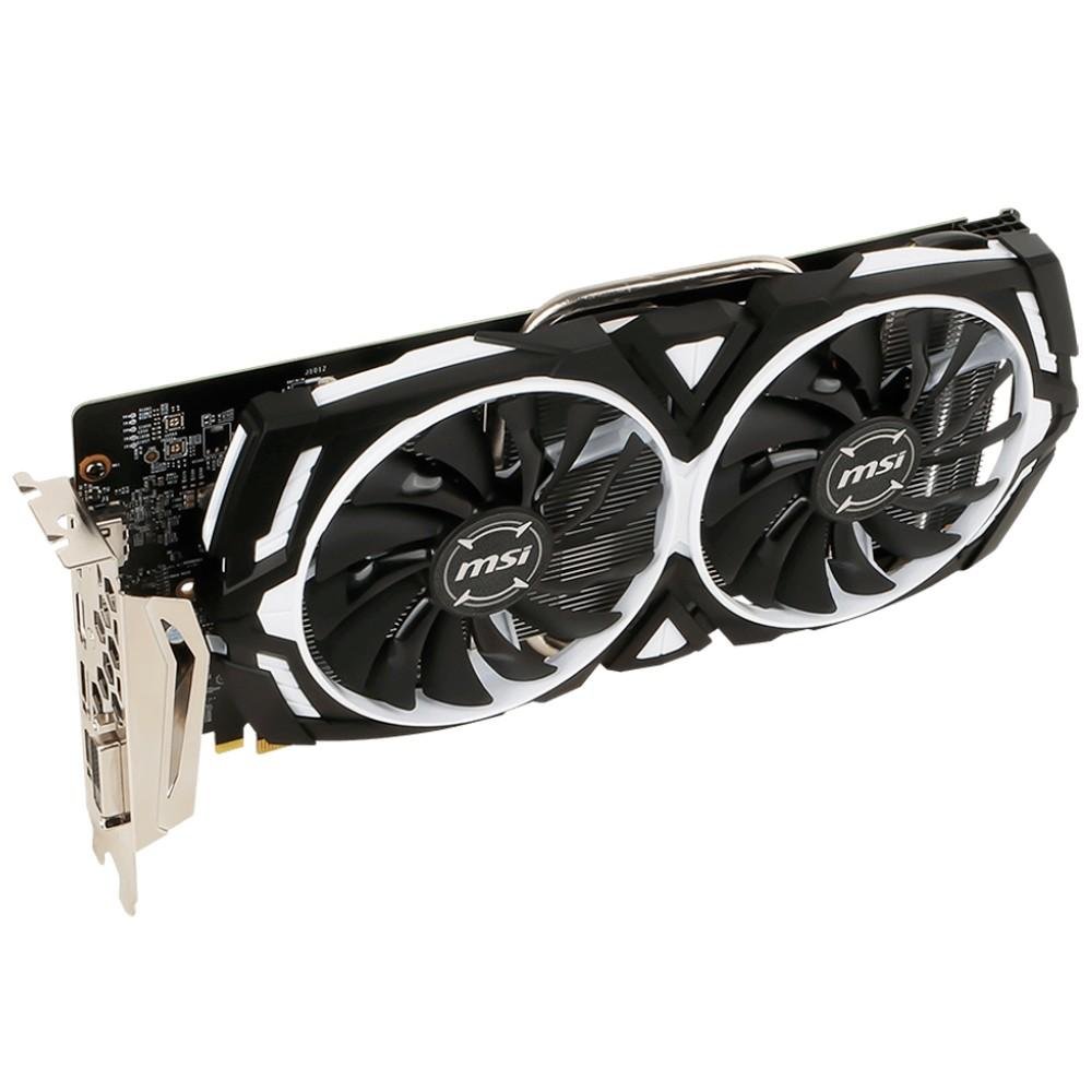 Placa de Vídeo VGA NVIDIA MSI GEFORCE GTX 1060 Armor OC 6GB DDR5 192Bits GTX 1060 ARMOR 6G OCV1 Placa de Vídeo VGA NVIDIA MSI GEFORCE GTX 1060 Armor OC 6GB DDR5 192Bits GTX 1060 ARMOR 6G OCV1