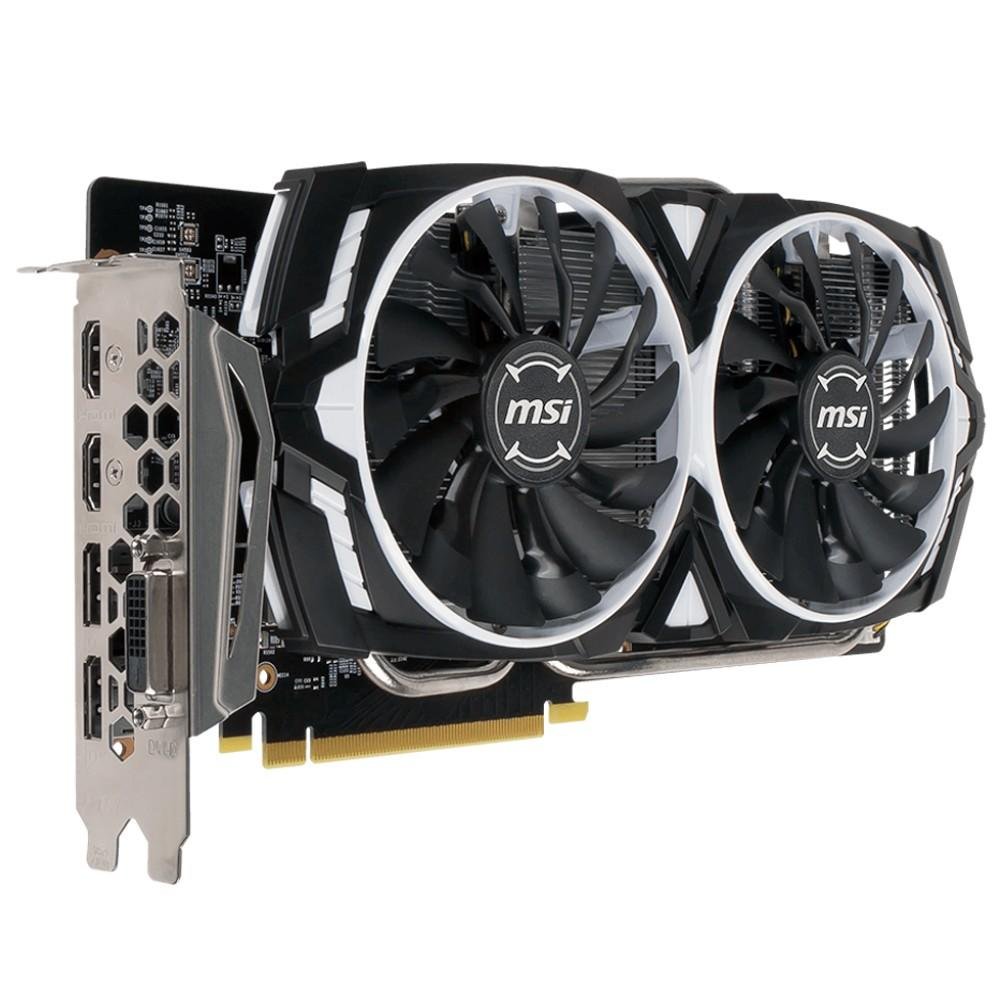 Placa de Vídeo VGA NVIDIA MSI GEFORCE GTX 1060 Armor OC 6GB DDR5 192Bits GTX 1060 ARMOR 6G OCV1 Placa de Vídeo VGA NVIDIA MSI GEFORCE GTX 1060 Armor OC 6GB DDR5 192Bits GTX 1060 ARMOR 6G OCV1