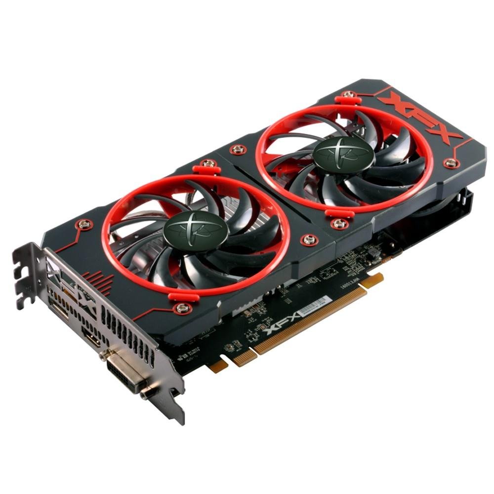 Placa de Vídeo VGA AMD XFX RADEON RX 460 2GB GDDR5 1220Mhz DD DP HDMI DVI XFX RX-460P2DFG5