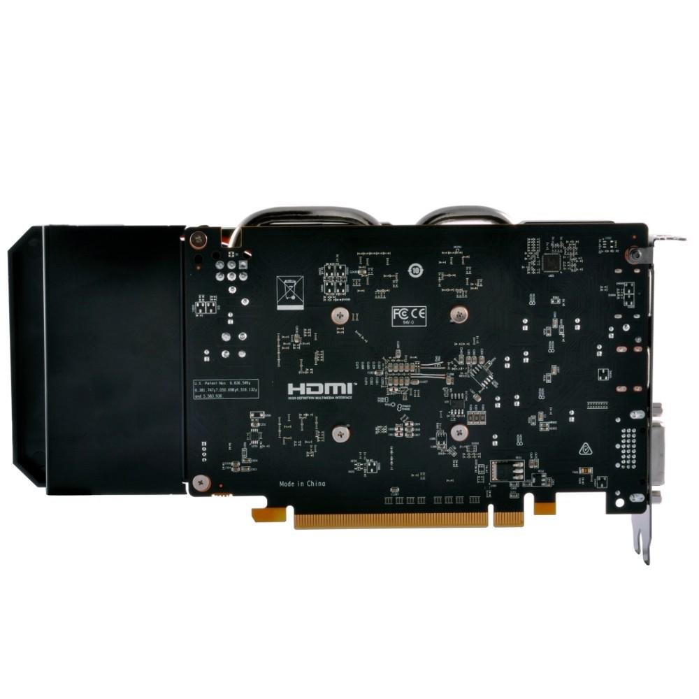 Placa de Vídeo VGA AMD XFX RADEON RX 460 2GB GDDR5 1220Mhz DD DP HDMI DVI XFX RX-460P2DFG5