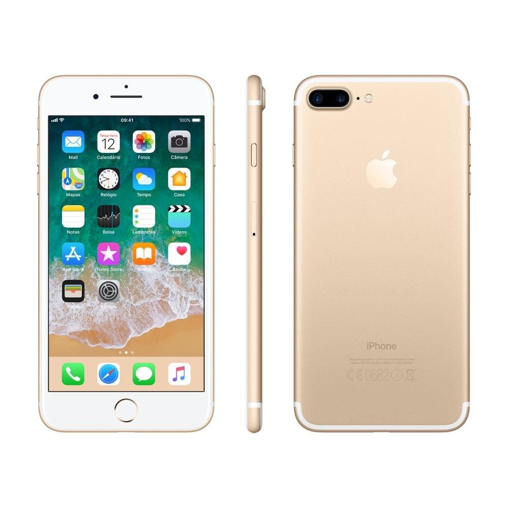 iPhone 7 Plus Dourado, 32GB - MNQP2 iPhone 7 Plus Dourado, 32GB - MNQP2