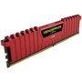 Memória Corsair Vengeance LPX, 8GB, 2400MHz, DDR4, CL16, Vermelho - CMK8GX4M1A2400CL16R