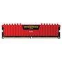 Memória Corsair Vengeance LPX, 8GB, 2400MHz, DDR4, CL16, Vermelho - CMK8GX4M1A2400CL16R