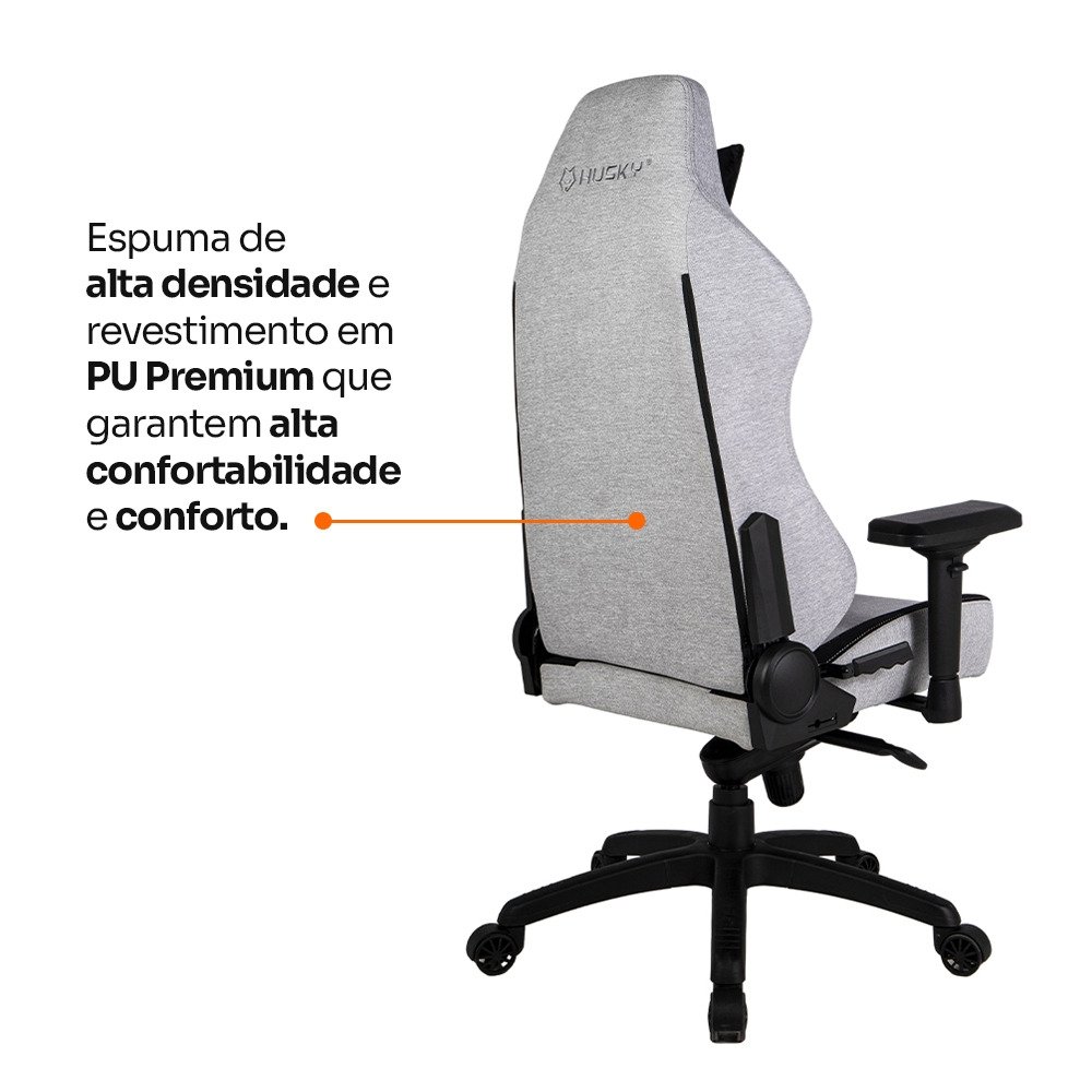Cadeira Gamer Husky Saucer, Até 150Kg | KaBuM!