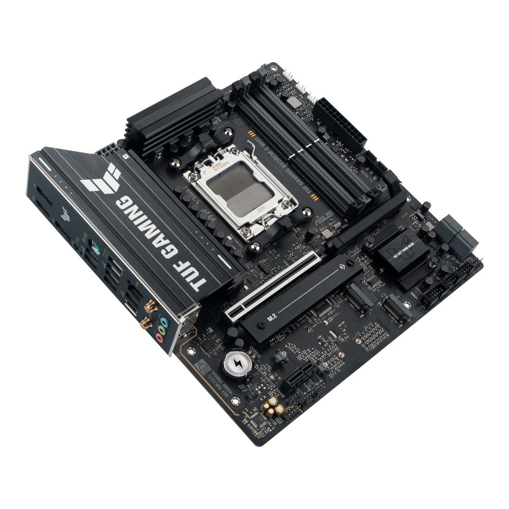 Placa Mãe ASUS TUF GAMING B650EM-E WIFI, AMD AM5 , m-ATX, DDR5, Wi-fi 6 , Bluetooth, Preto - 90MB1LR0-M0EAY0