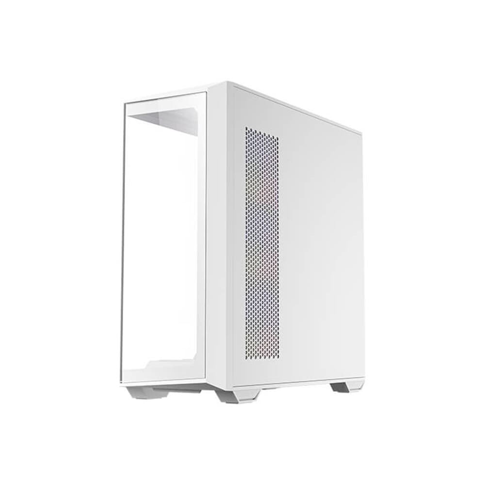 Gabinete Gamer Antec C3, ARGB, Mid Tower, Lateral De Vidro, Branco - 0-761345-10032-8