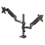 Suporte Tipo Torre Multiarticulado de Mesa ELG, 17" A 35", com Pistao a Gás, Ergonômico, Preto - FH160l