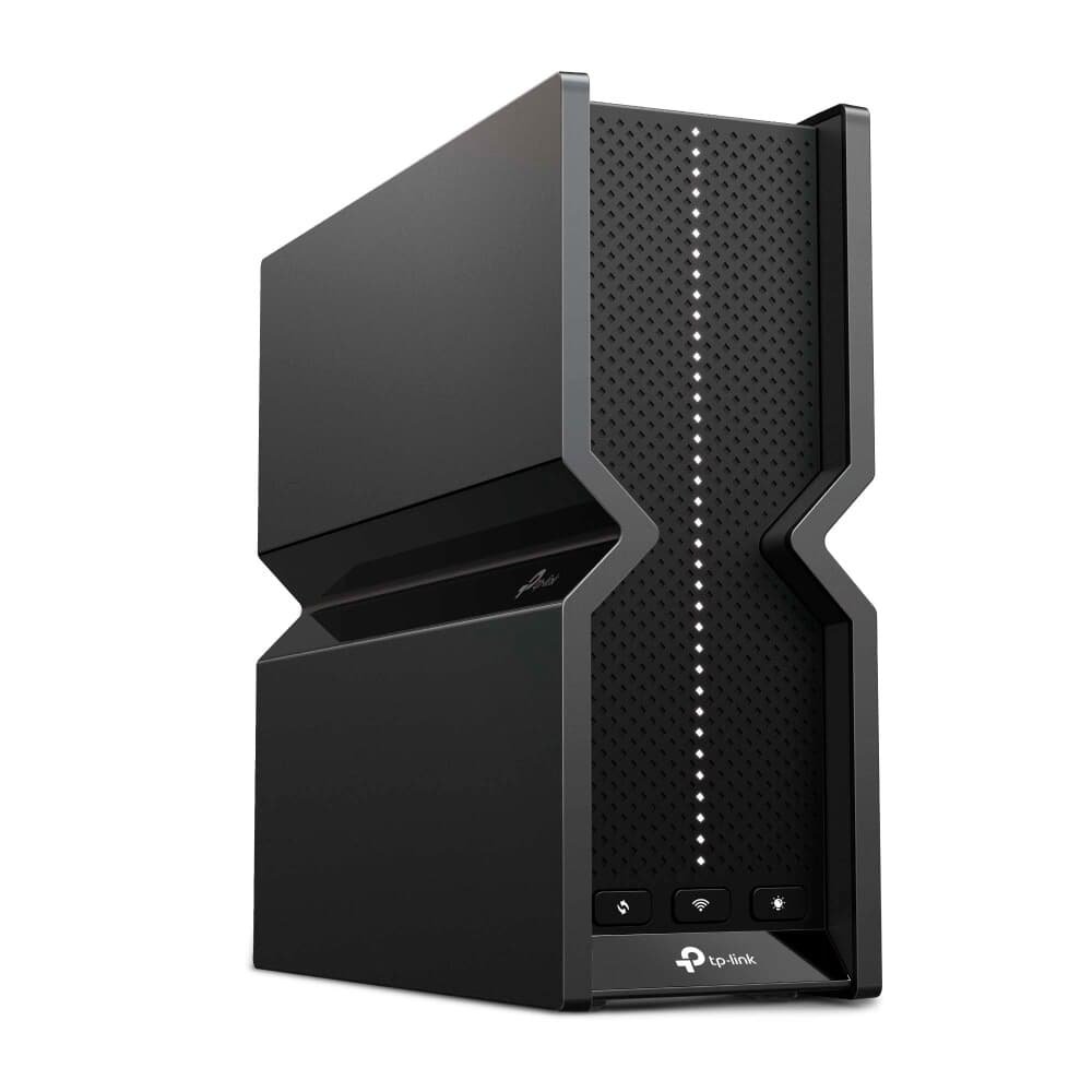 Roteador TP-Link Tri-band Be9300, Wi-fi 7, 5 Portas de 2.5G Easymesh, Preto - Archer BE550(US)