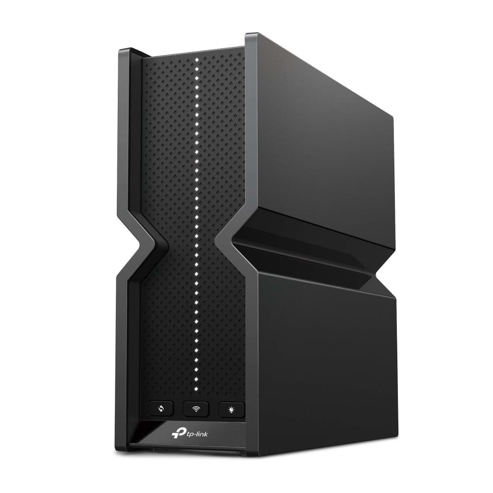 Roteador TP-Link Tri-band Be9300, Wi-fi 7, 5 Portas de 2.5G Easymesh, Preto - Archer BE550(US)