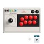 Controle Arcade Stick Sem Fio 8BitDo, Nintendo Switch e PC - 80FE