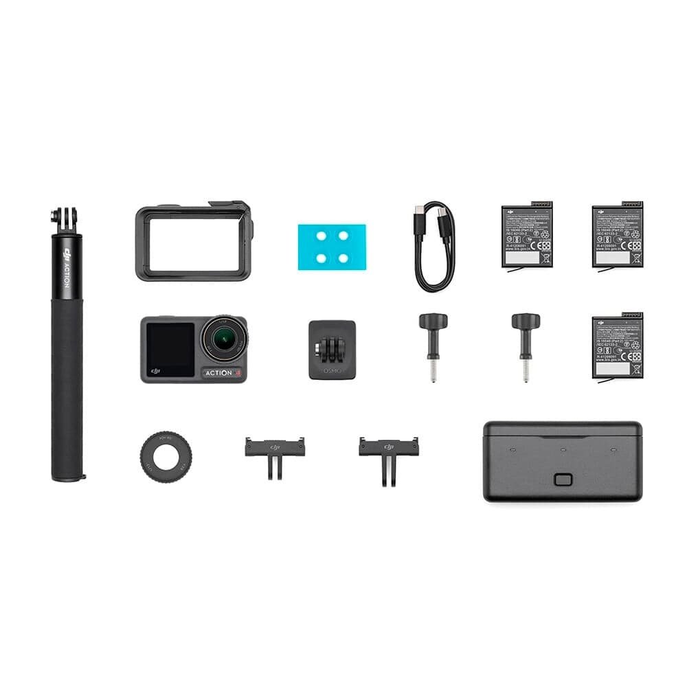 DJI Osmo Action 4, 4K, Ação, A Prova d'água | KaBu