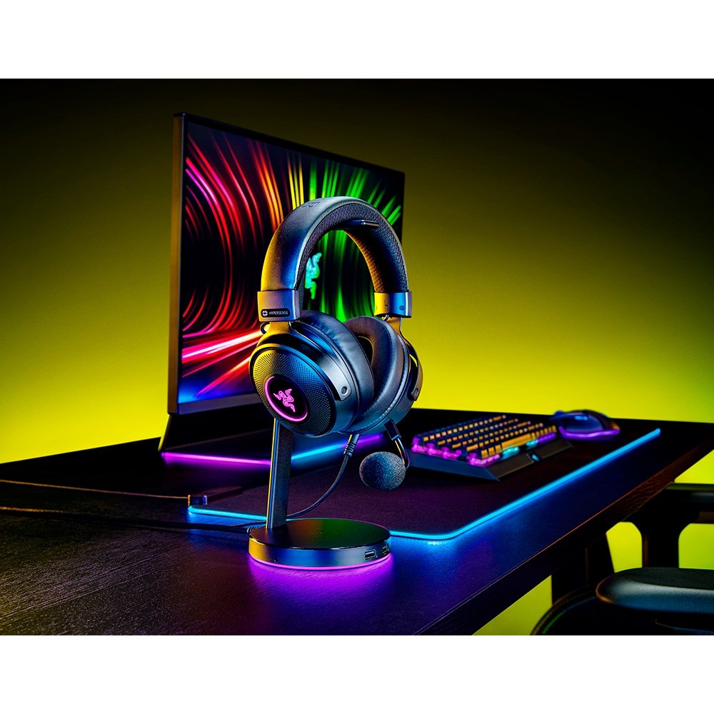 Headset Razer Kraken V3 HyperSense, USB | KaBuM!