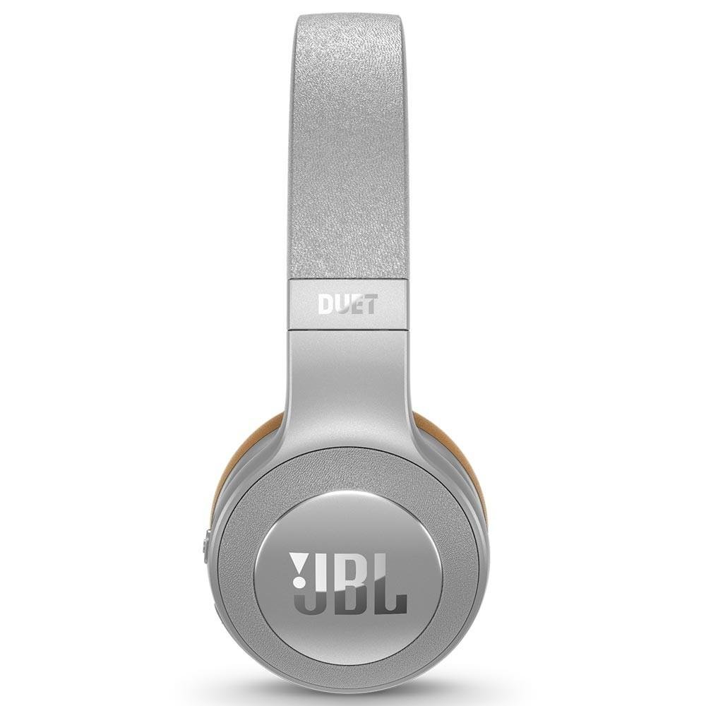 Fone de Ouvido Sem Fio JBL Duet, Bluetooth, Prata - JBLDUETBTSIL Fone de Ouvido Sem Fio JBL Duet, Bluetooth, Prata - JBLDUETBTSIL