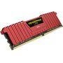 Memória Corsair Vengeance LPX 8GB (2x4GB) 3000Mhz DDR4 CL15 Red - CMK8GX4M2B3000C15R