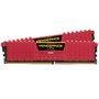 Memória Corsair Vengeance LPX 8GB (2x4GB) 3000Mhz DDR4 CL15 Red - CMK8GX4M2B3000C15R