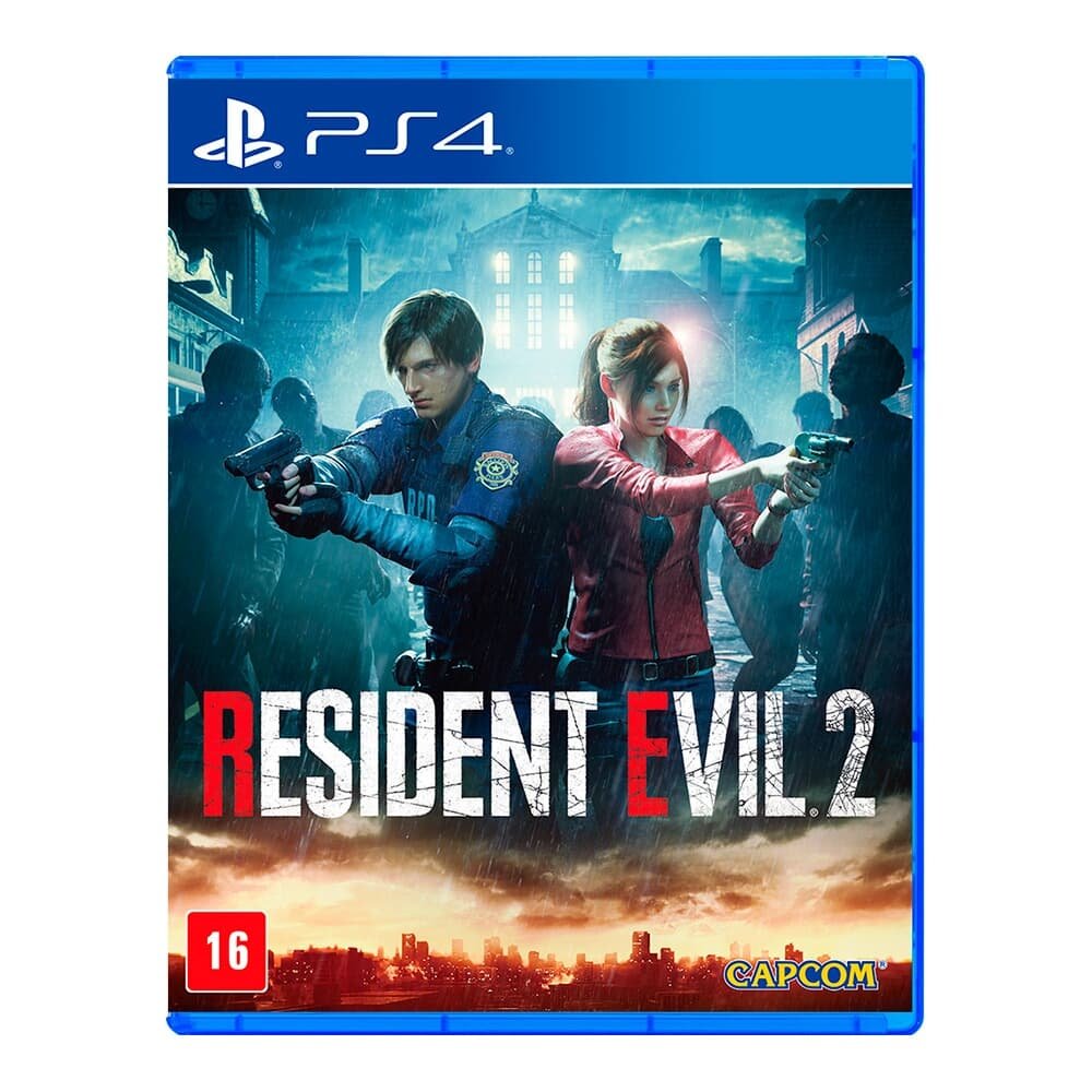 Jogo Resident Evil 2 Remake, PS4 - CP000021PS4 Jogo Resident Evil 2 Remake, PS4 - CP000021PS4