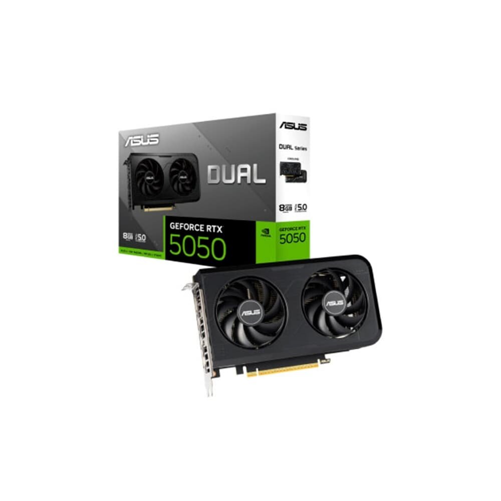 Placa de Vídeo ASUS RTX 5050 8GB DUAL | KaBuM!