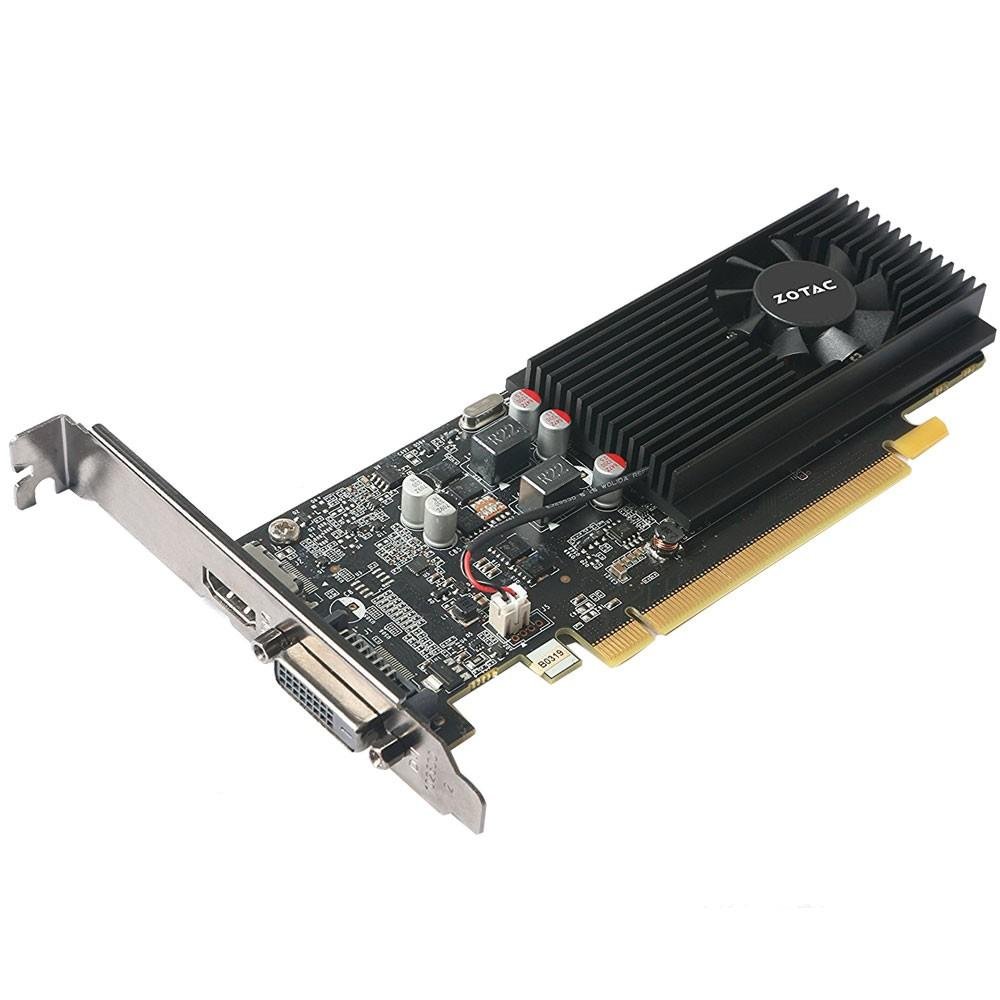 Placa de Vídeo Zotac NVIDIA GeForce GT 1030 2GB, GDDR5 - ZT-P10300A-10L Placa de Vídeo Zotac NVIDIA GeForce GT 1030 2GB, GDDR5 - ZT-P10300A-10L