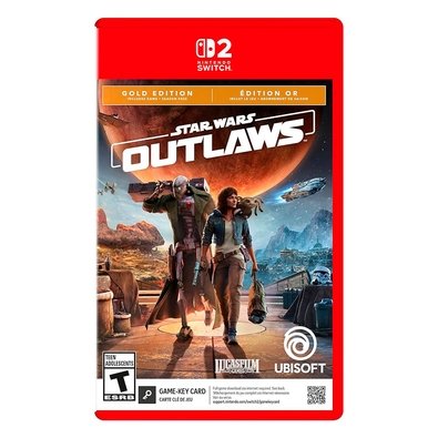 Imagem do produto Star Wars Outlaws Gold Edition Switch 2 - Físico em Kabum