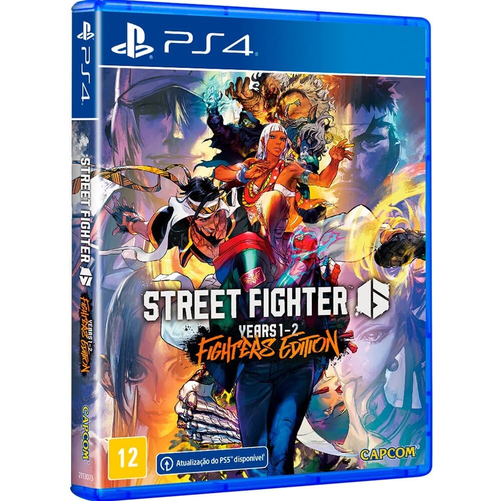 Jogo STREET FIGHTER 6 YEARS 1, 2 FIGHTERS EDITION, PS4 - CP000029PS4 Jogo STREET FIGHTER 6 YEARS 1, 2 FIGHTERS EDITION, PS4 - CP000029PS4