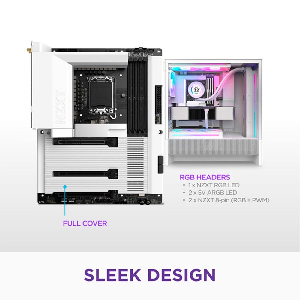 Placa-Mãe NZXT N9 Z890 LGA 1851 | KaBuM!