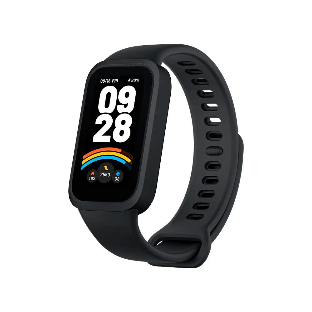 Pulseira Inteligente Xiaomi Smart Band 9 Active, Tela 1.47" LCD, com Monitoramento de Saúde, Preto - XM831PRE