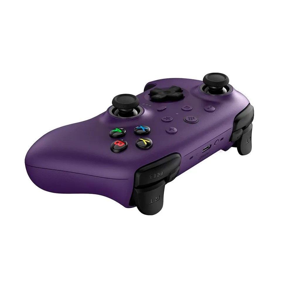 Controle Wireless 8BitDo Ultimate 2, Efeito Hall, 2.4G, com Dock, p/ PC e Android, Roxo - 81HE03 Controle Wireless 8BitDo Ultimate 2, Efeito Hall, 2.4G, com Dock, p/ PC e Android, Roxo - 81HE03