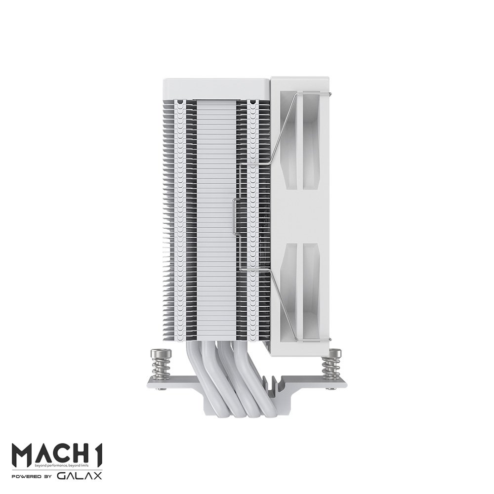 Air Cooler MACH1 STORM DIGITAL, AMD e Intel, 120mm, Branco - B40 DIG WH V2