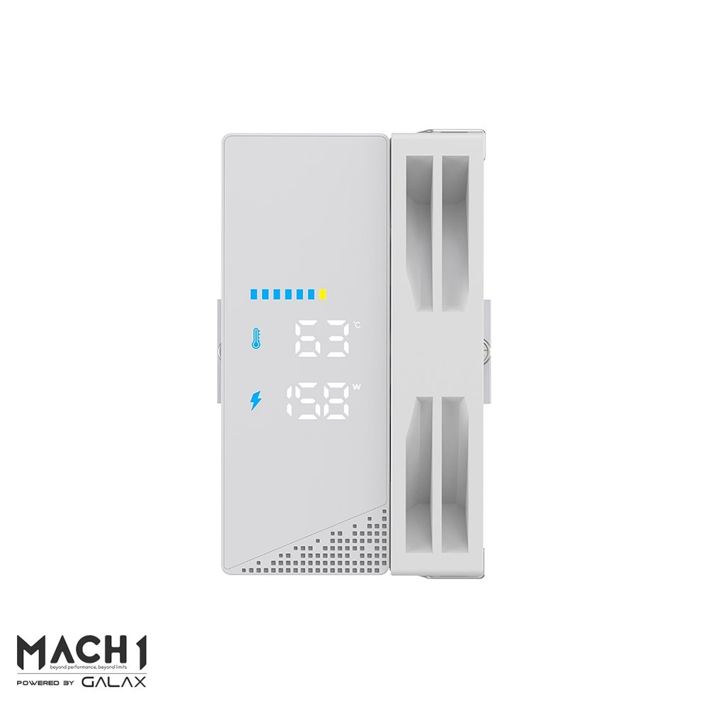 Air Cooler MACH1 STORM DIGITAL, AMD e Intel, 120mm, Branco - B40 DIG WH V2