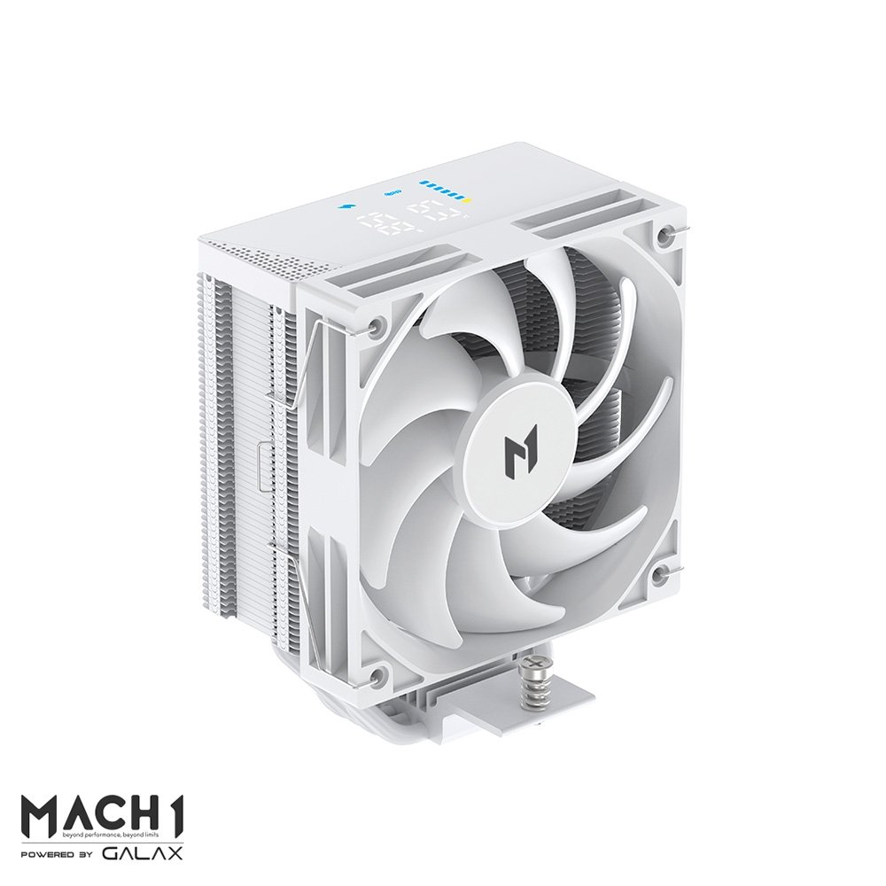 Air Cooler MACH1 STORM DIGITAL, AMD e Intel, 120mm, Branco - B40 DIG WH V2