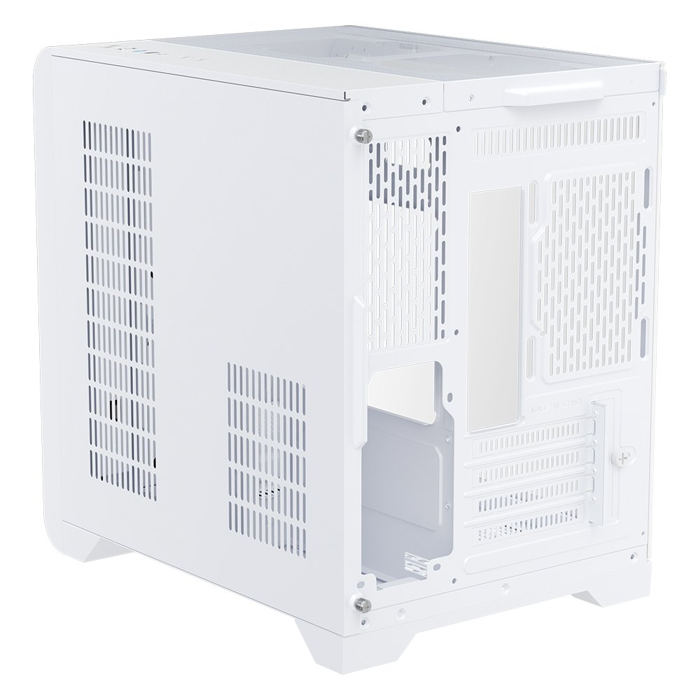 Gabinete Gamer 1STPLAYER VT5, Mid Tower, RGB, ATX, Lateral em Vidro Temperado, 3X Fans, Branco - VT5-WH-3FS7 Gabinete Gamer 1STPLAYER VT5, Mid Tower, RGB, ATX, Lateral em Vidro Temperado, 3X Fans, Branco - VT5-WH-3FS7
