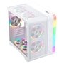 Gabinete Gamer 1STPLAYER VT5, Mid Tower, RGB, ATX, Lateral em Vidro Temperado, 3X Fans, Branco - VT5-WH-3FS7