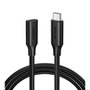 Cabo Extensor Ugreen, Tipo C Macho para Fêmea, 50cm - UG-40574