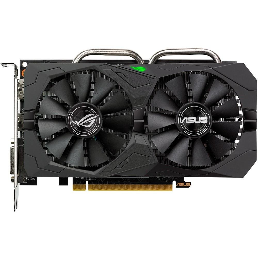 Placa de Vídeo VGA AMD ASUS RADEON RX 560 4GB ROG STRIX Gaming DDR5 128Bits ROG-STRIX-RX560-4G-GAMING Placa de Vídeo VGA AMD ASUS RADEON RX 560 4GB ROG STRIX Gaming DDR5 128Bits ROG-STRIX-RX560-4G-GAMING