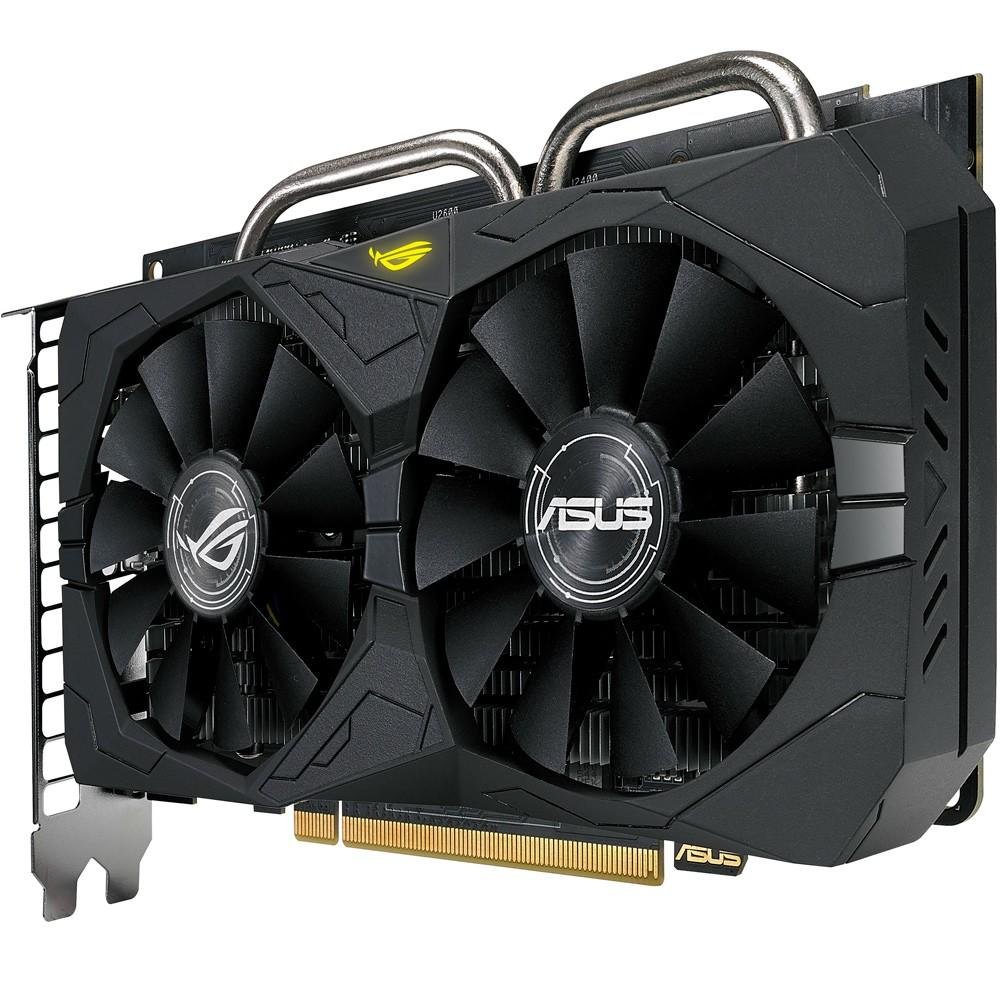 Placa de Vídeo VGA AMD ASUS RADEON RX 560 4GB ROG STRIX Gaming DDR5 128Bits ROG-STRIX-RX560-4G-GAMING Placa de Vídeo VGA AMD ASUS RADEON RX 560 4GB ROG STRIX Gaming DDR5 128Bits ROG-STRIX-RX560-4G-GAMING