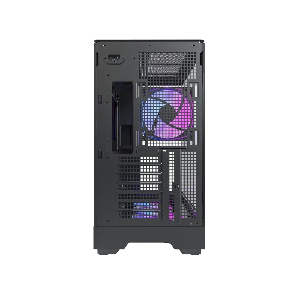 Gabinete Gamer Montech KING15 PRO, Mid Tower, ARGB, ATX, Frontal e Lateral em Vidro, Preto - KING15PB
