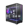 Gabinete Gamer Montech KING15 PRO, Mid Tower, ARGB, ATX, Frontal e Lateral em Vidro, Preto - KING15PB