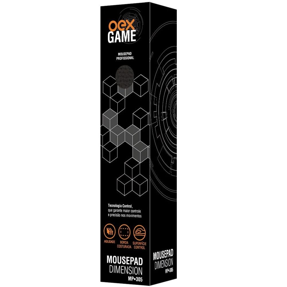Mousepad Gamer OEX Game Dimension MP-305 79x30cm Mousepad Gamer OEX Game Dimension MP-305 79x30cm